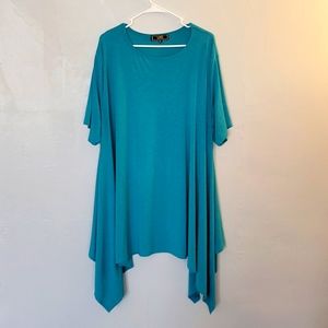 Flowy Teal Shirt